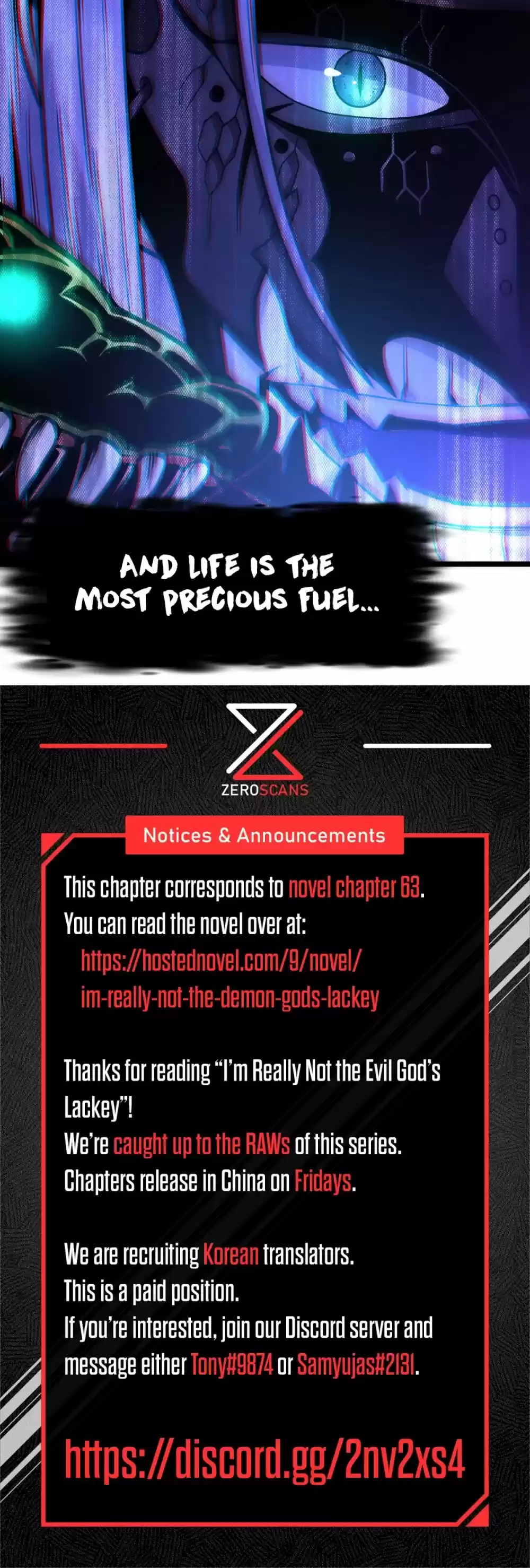 I'm Really Not The Evil God's Lackey Chapter 32