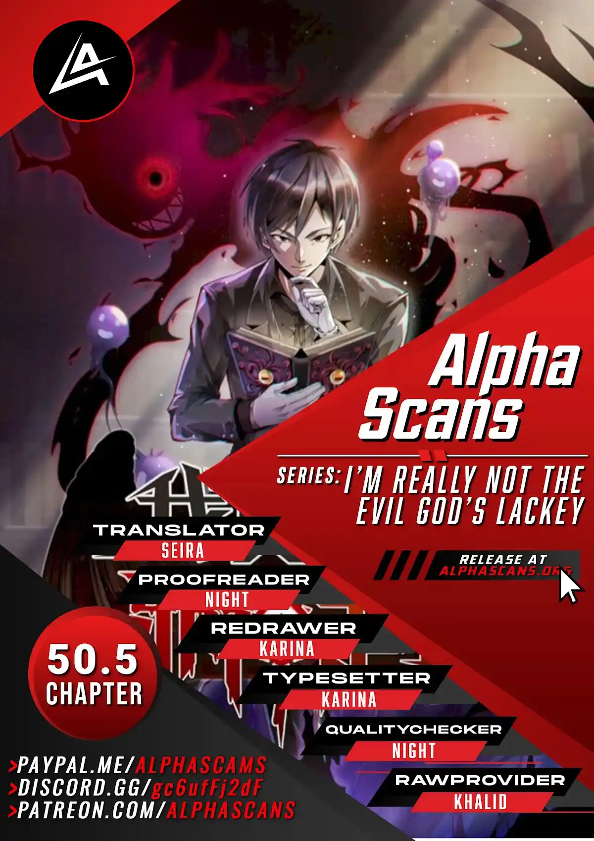 I'm Really Not The Evil God's Lackey Chapter 50.5