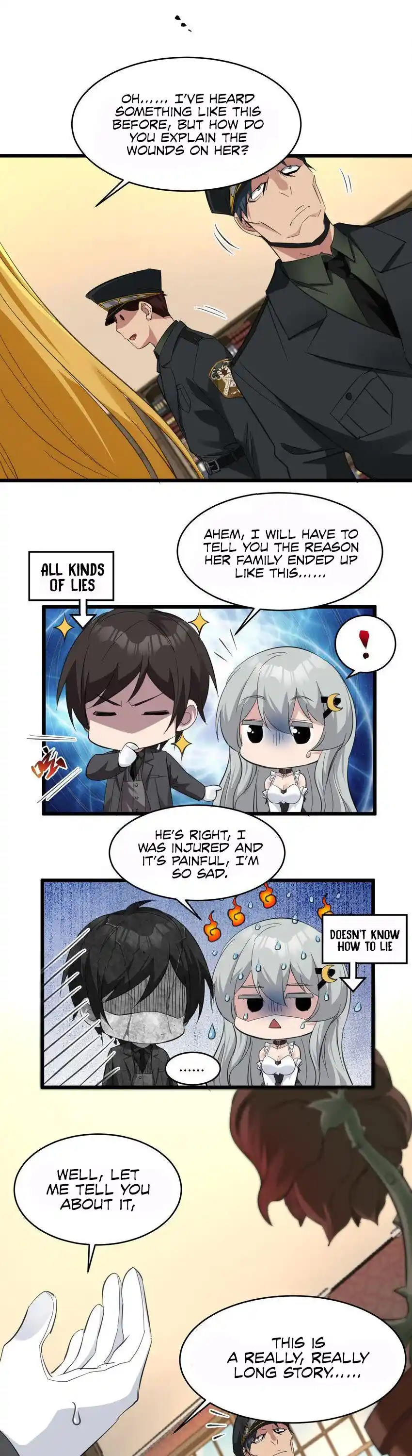 I’m Really Not The Evil God’s Lackey Chapter 76