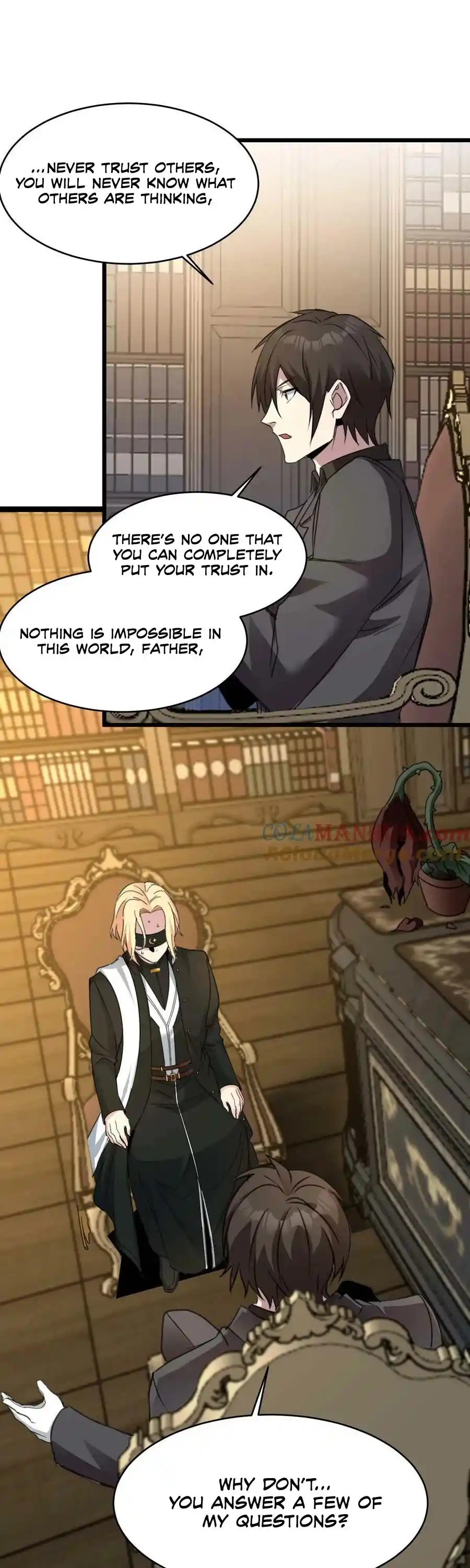 I’m Really Not The Evil God’s Lackey Chapter 84