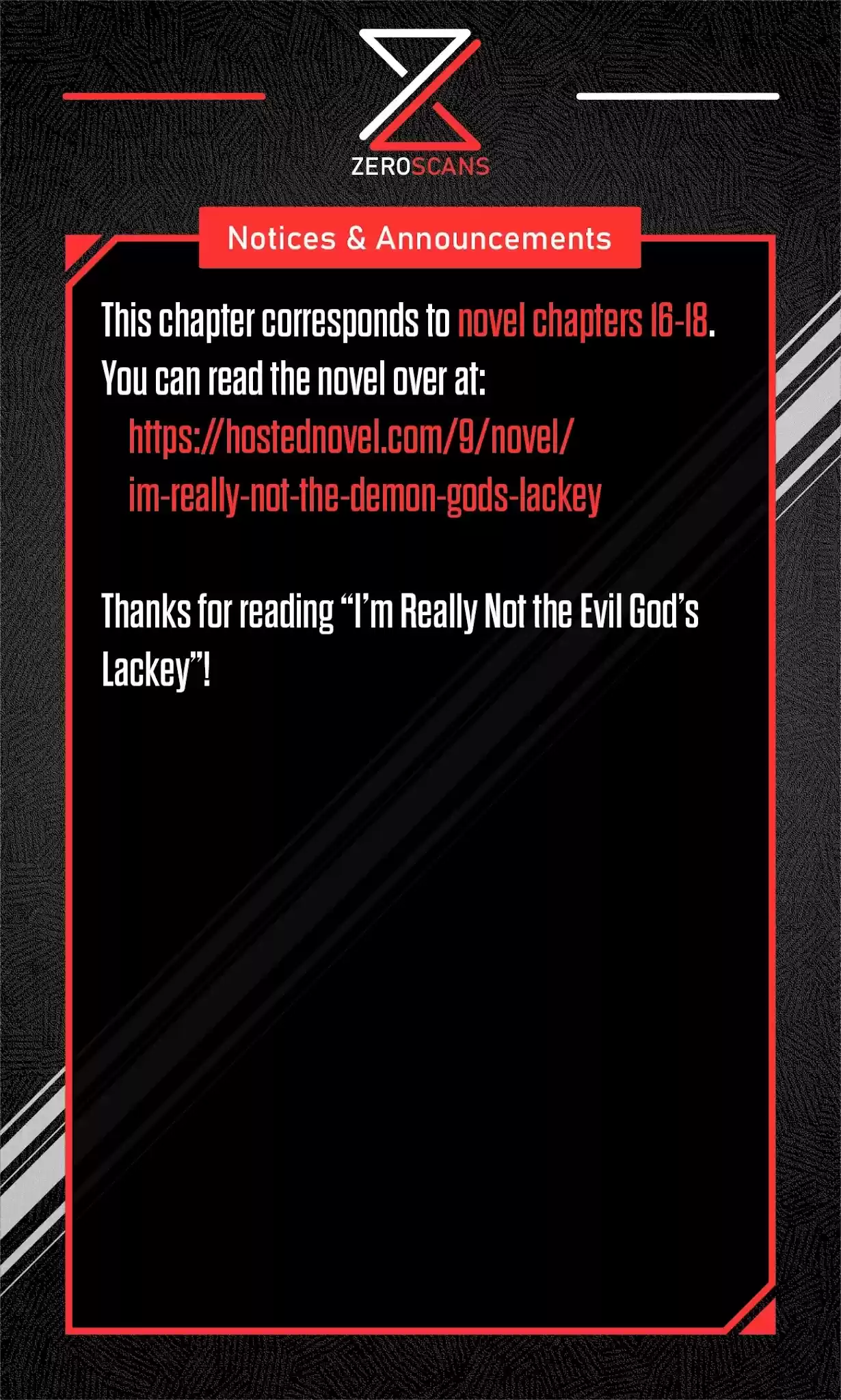 I'm Really Not The Evil God's Lackey Chapter 9