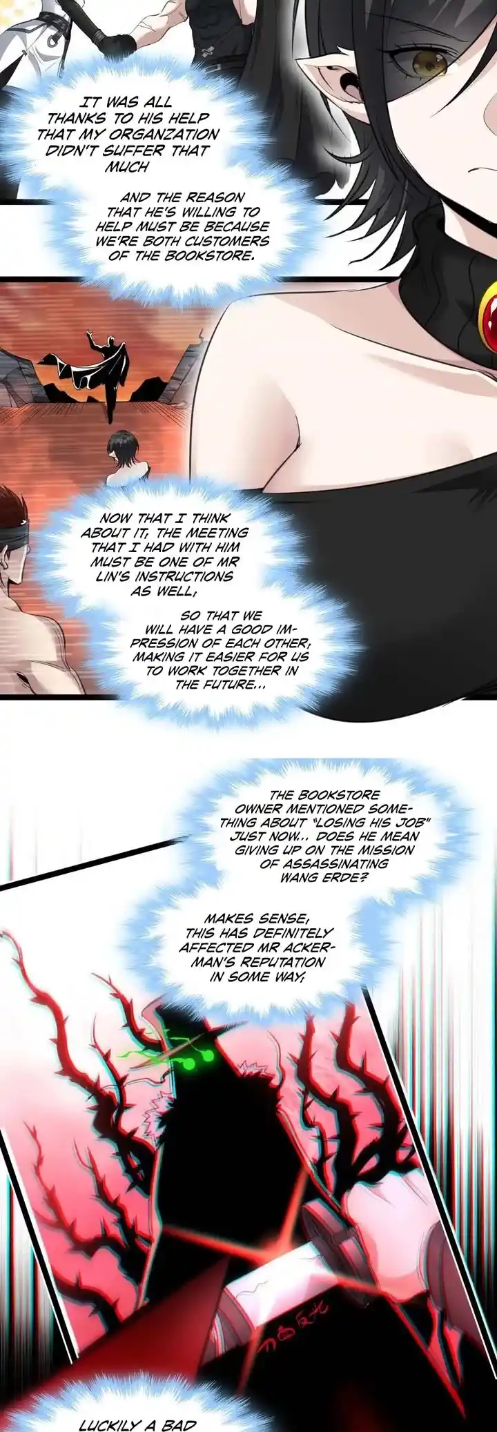 I'm Really Not The Evil God's Lackey Chapter 92