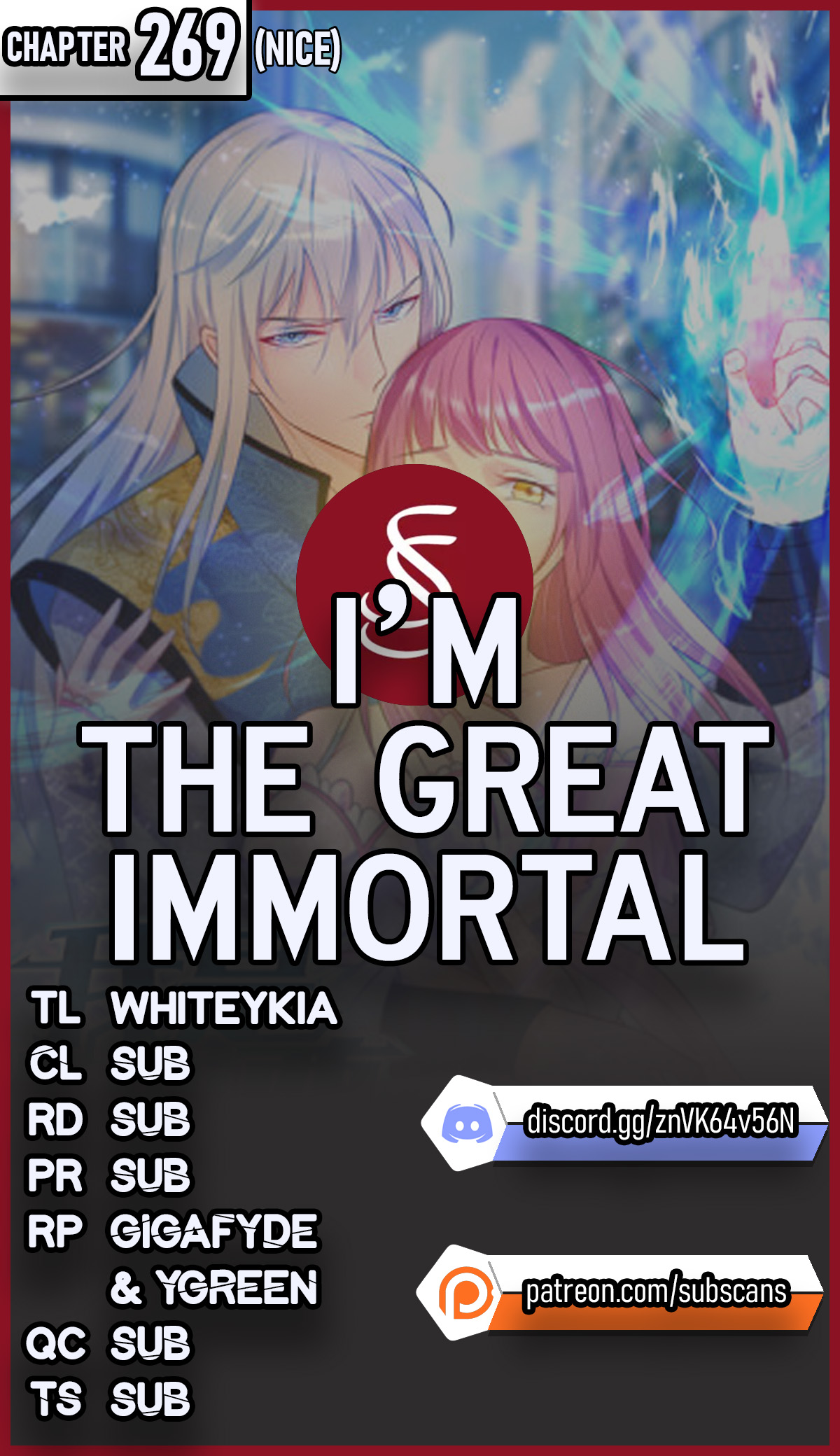 I'm the Great Immortal Ch. 269