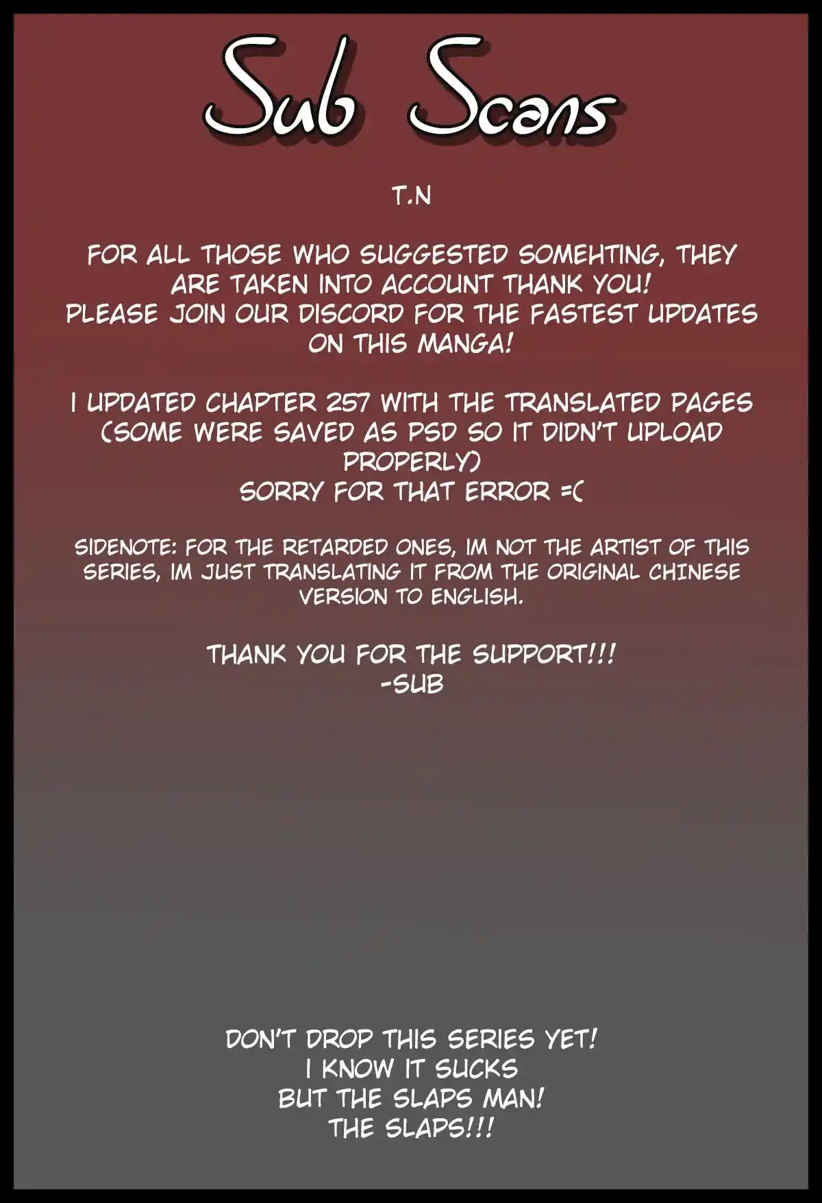 I’m The Great Immortal Chapter 258