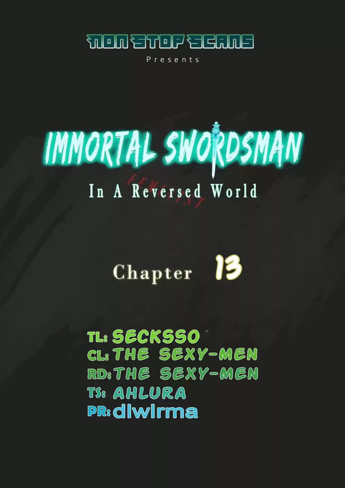 Immortal Swordsman in The Reverse World Ch. 13