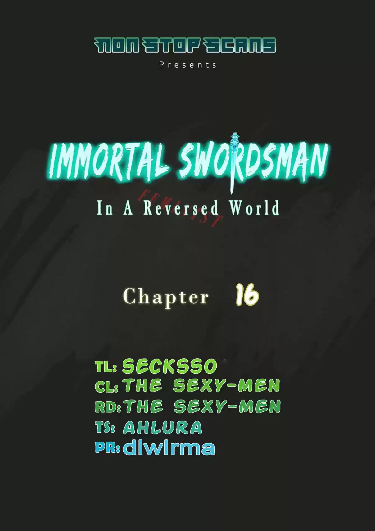 Immortal Swordsman in The Reverse World Ch. 16