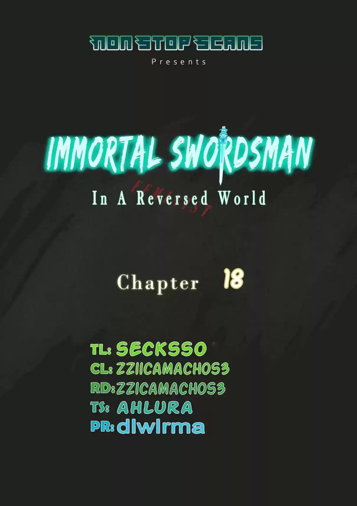 Immortal Swordsman in The Reverse World Ch. 18