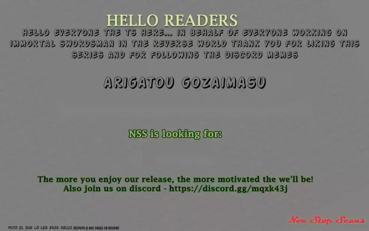 Immortal Swordsman in The Reverse World Ch. 22