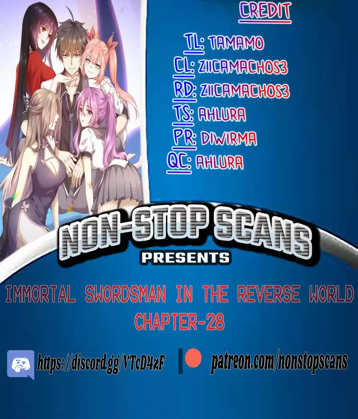 Immortal Swordsman in The Reverse World Ch. 28