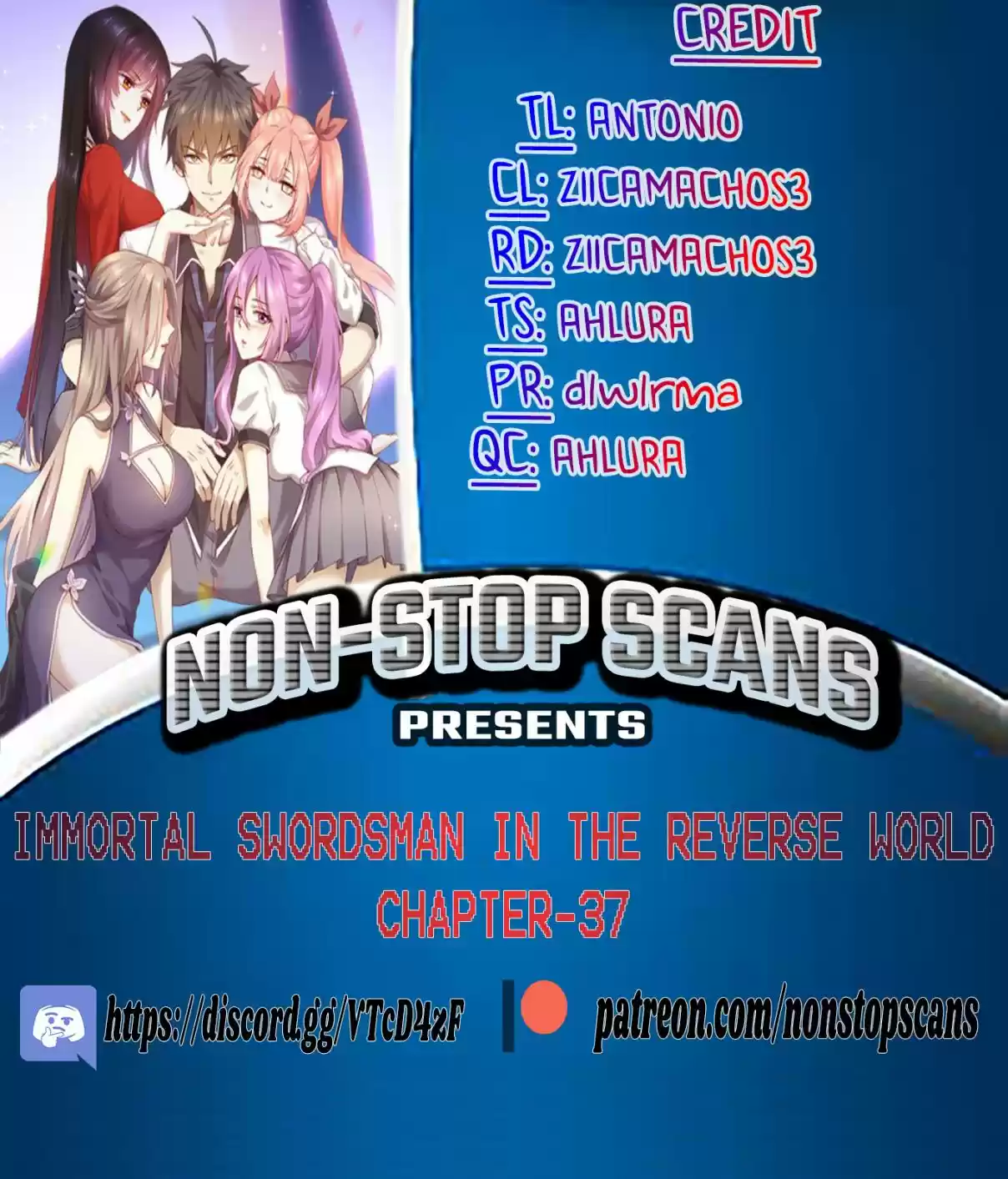 Immortal Swordsman in The Reverse World Ch. 37