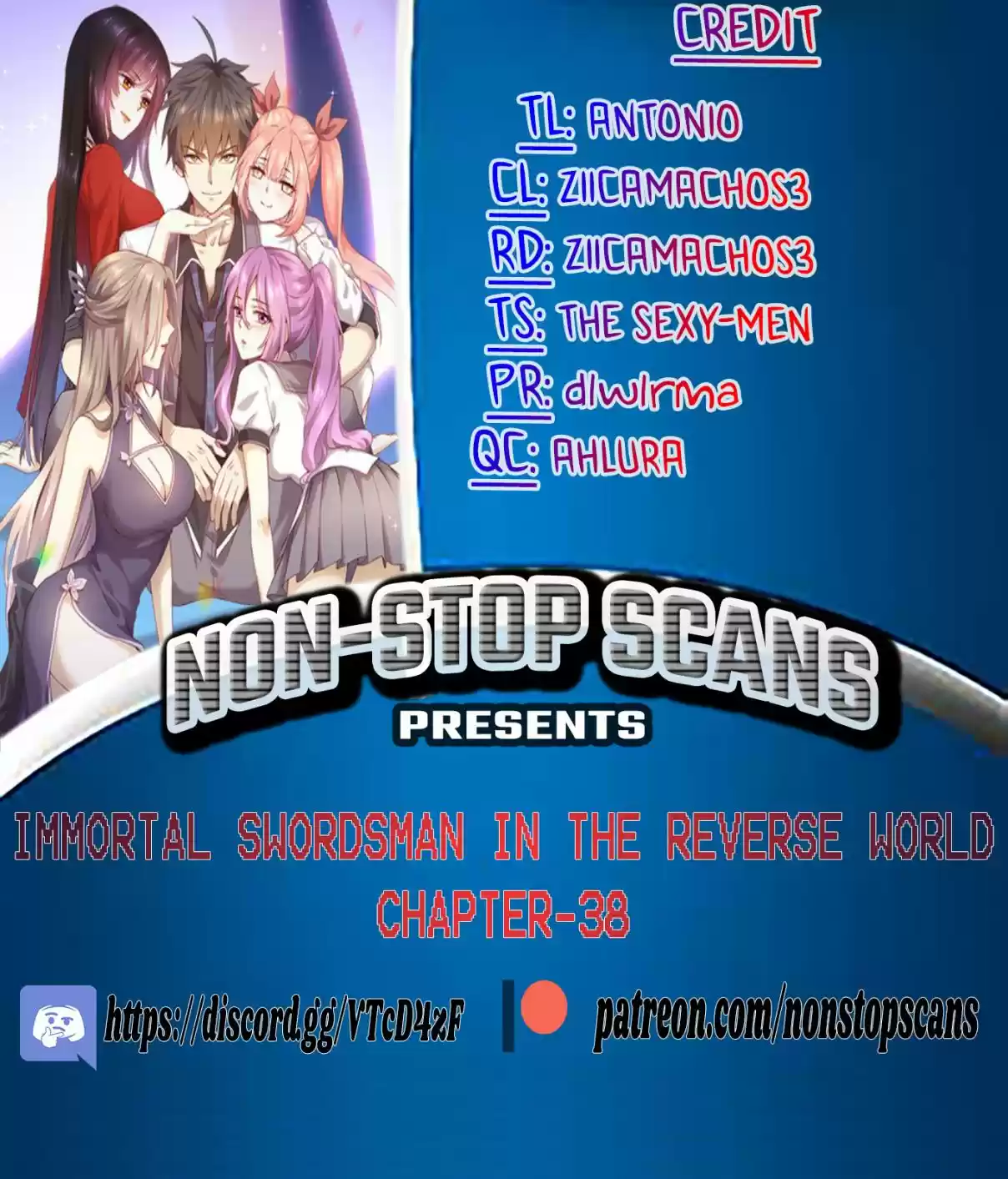 Immortal Swordsman in The Reverse World Ch. 38