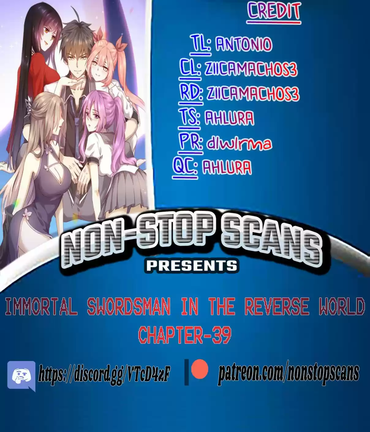 Immortal Swordsman in The Reverse World Ch. 39