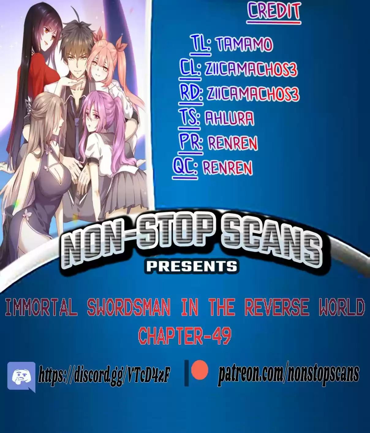 Immortal Swordsman in The Reverse World Ch. 49