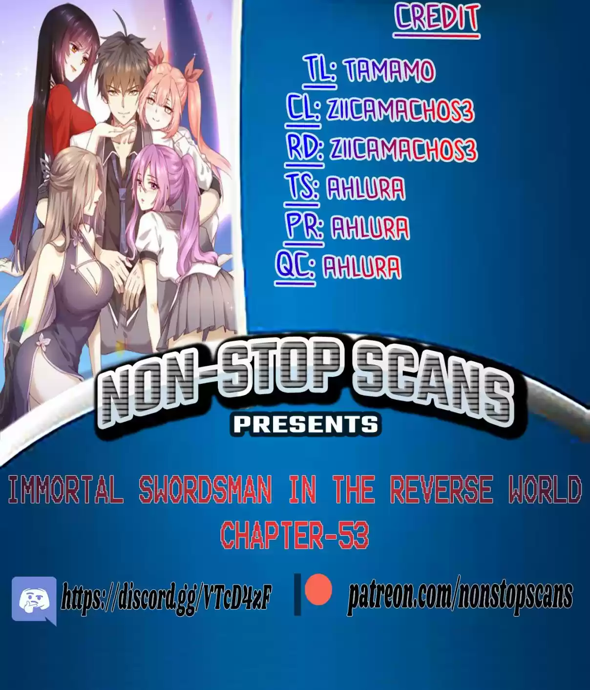 Immortal Swordsman in The Reverse World Ch. 53