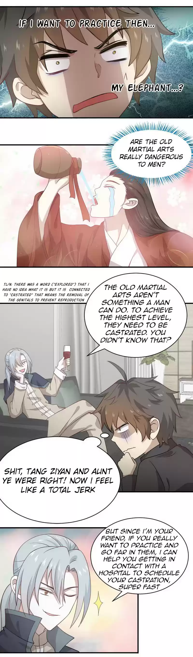 Immortal Swordsman in The Reverse World Ch. 56