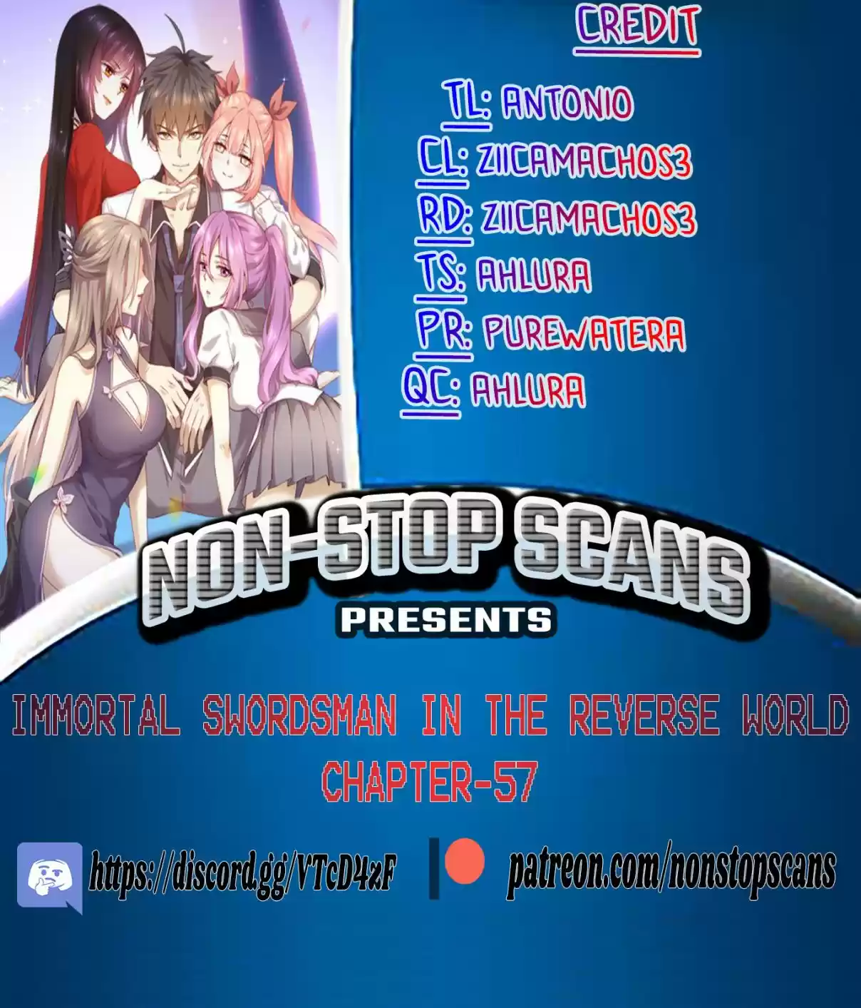 Immortal Swordsman in The Reverse World Ch. 57