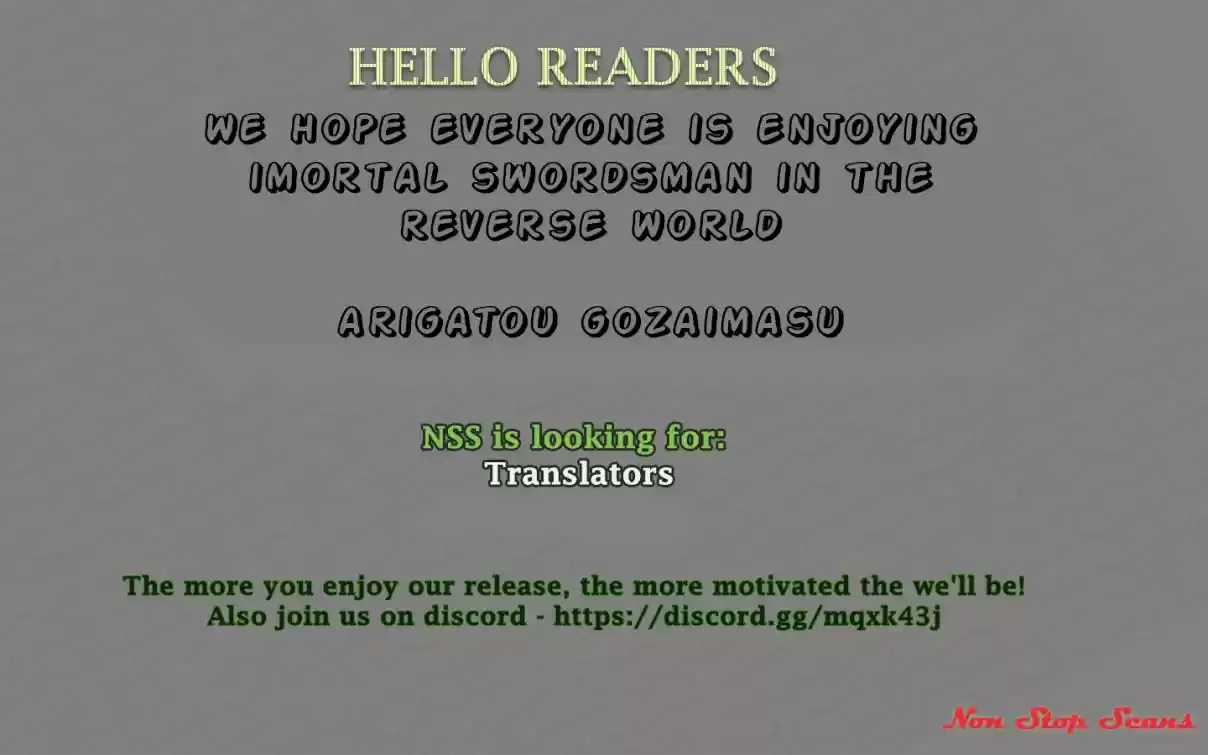 Immortal Swordsman in The Reverse World Ch. 7