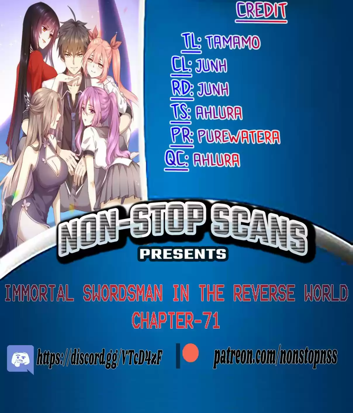 Immortal Swordsman in The Reverse World Ch. 71