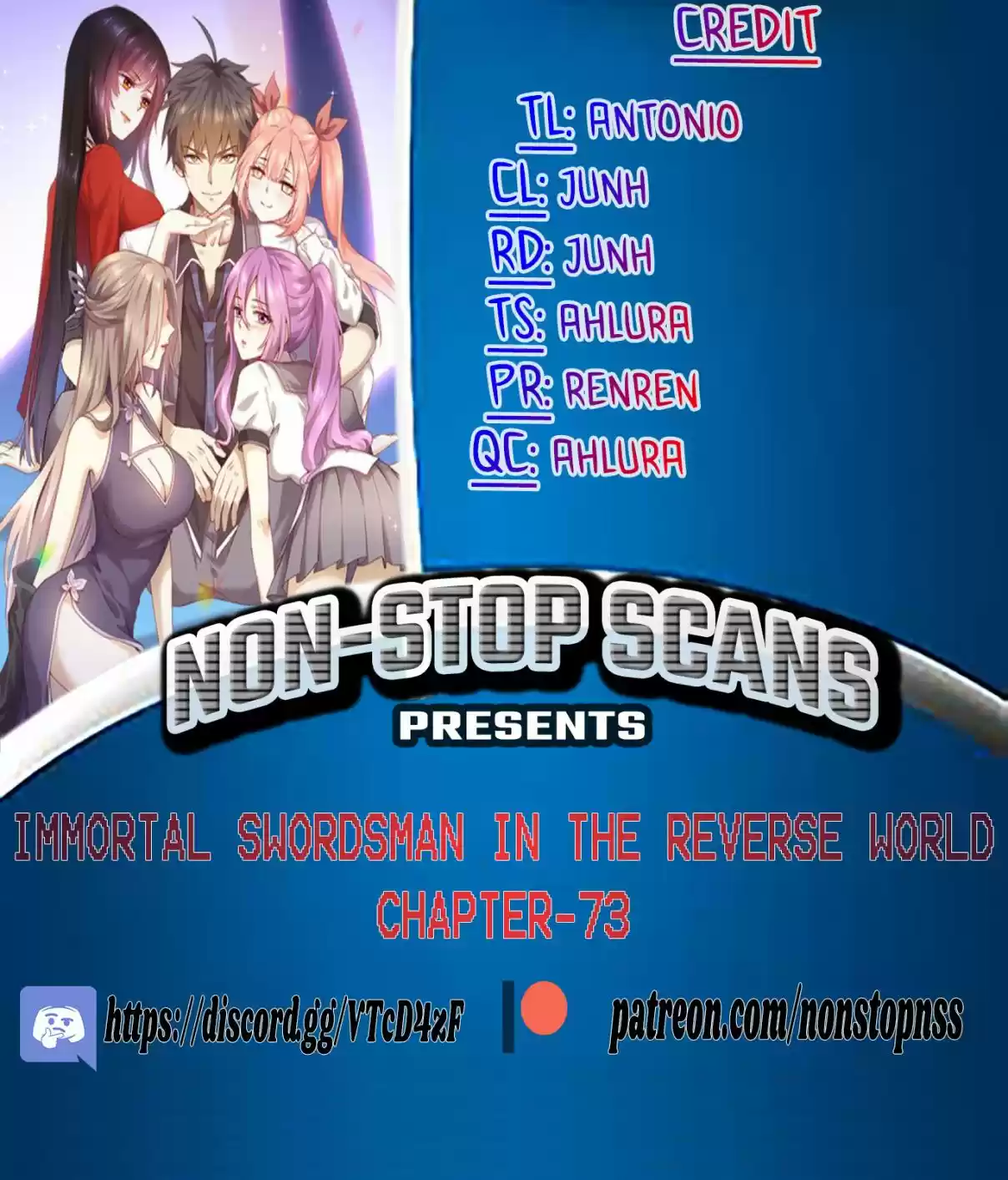 Immortal Swordsman in The Reverse World Ch. 73