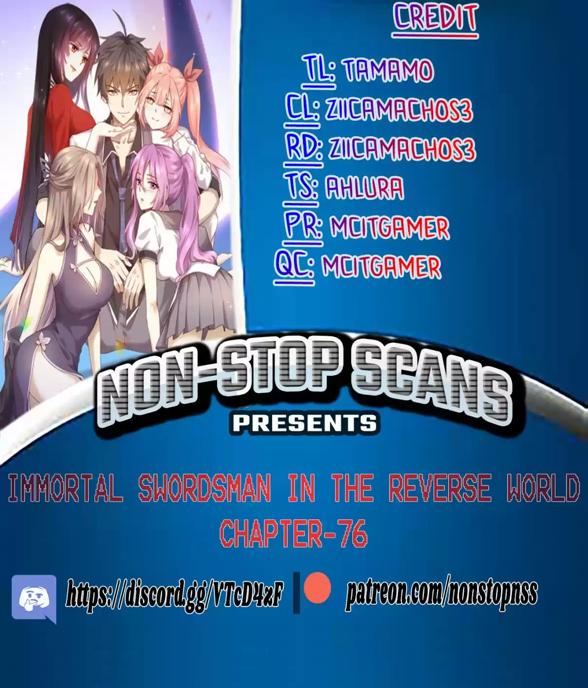 Immortal Swordsman in The Reverse World Ch. 76