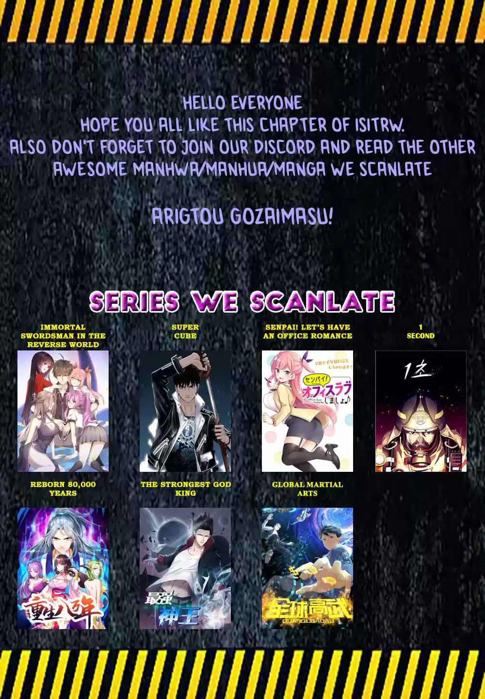 Immortal Swordsman in The Reverse World Ch. 80