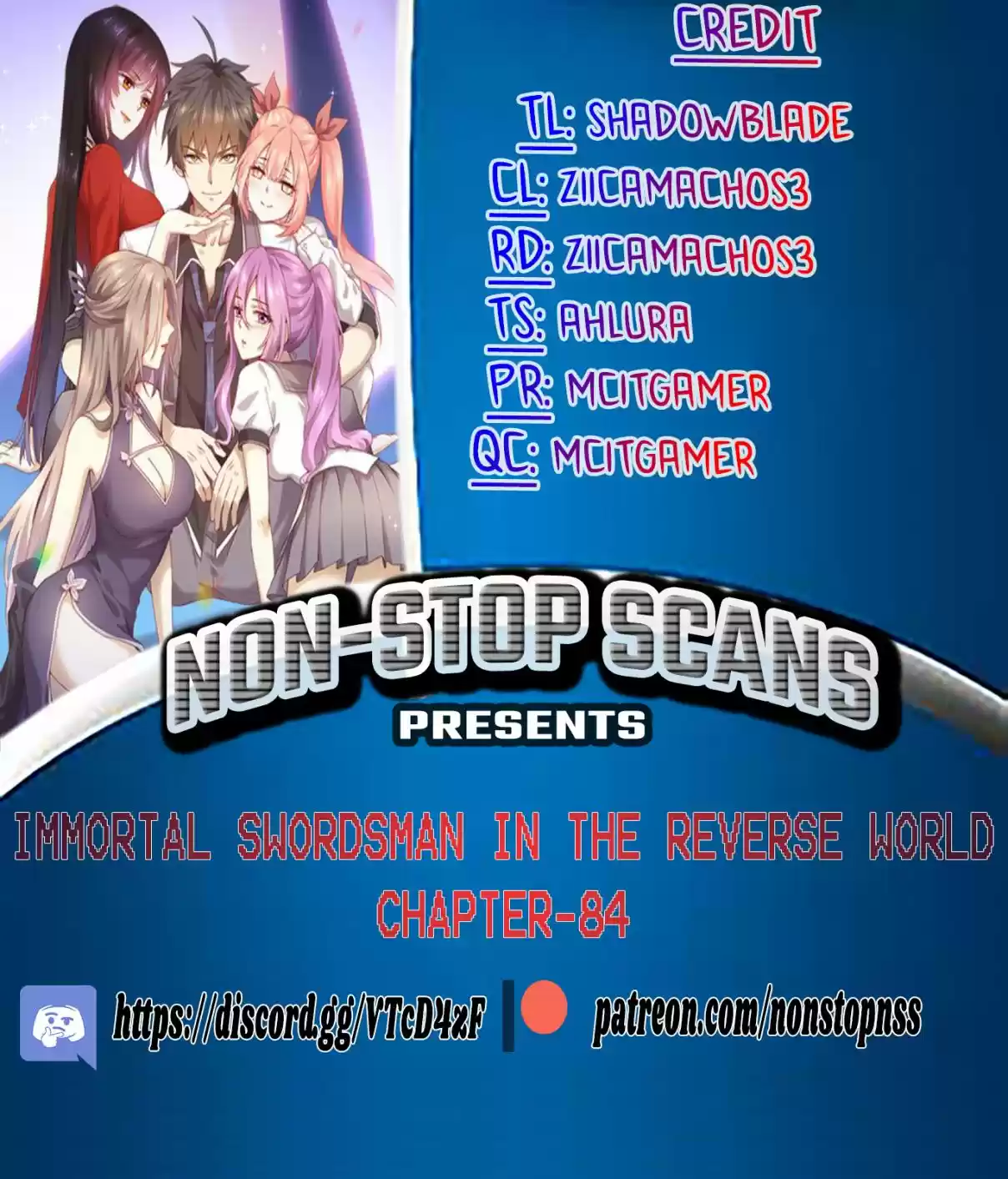 Immortal Swordsman in The Reverse World Ch. 84