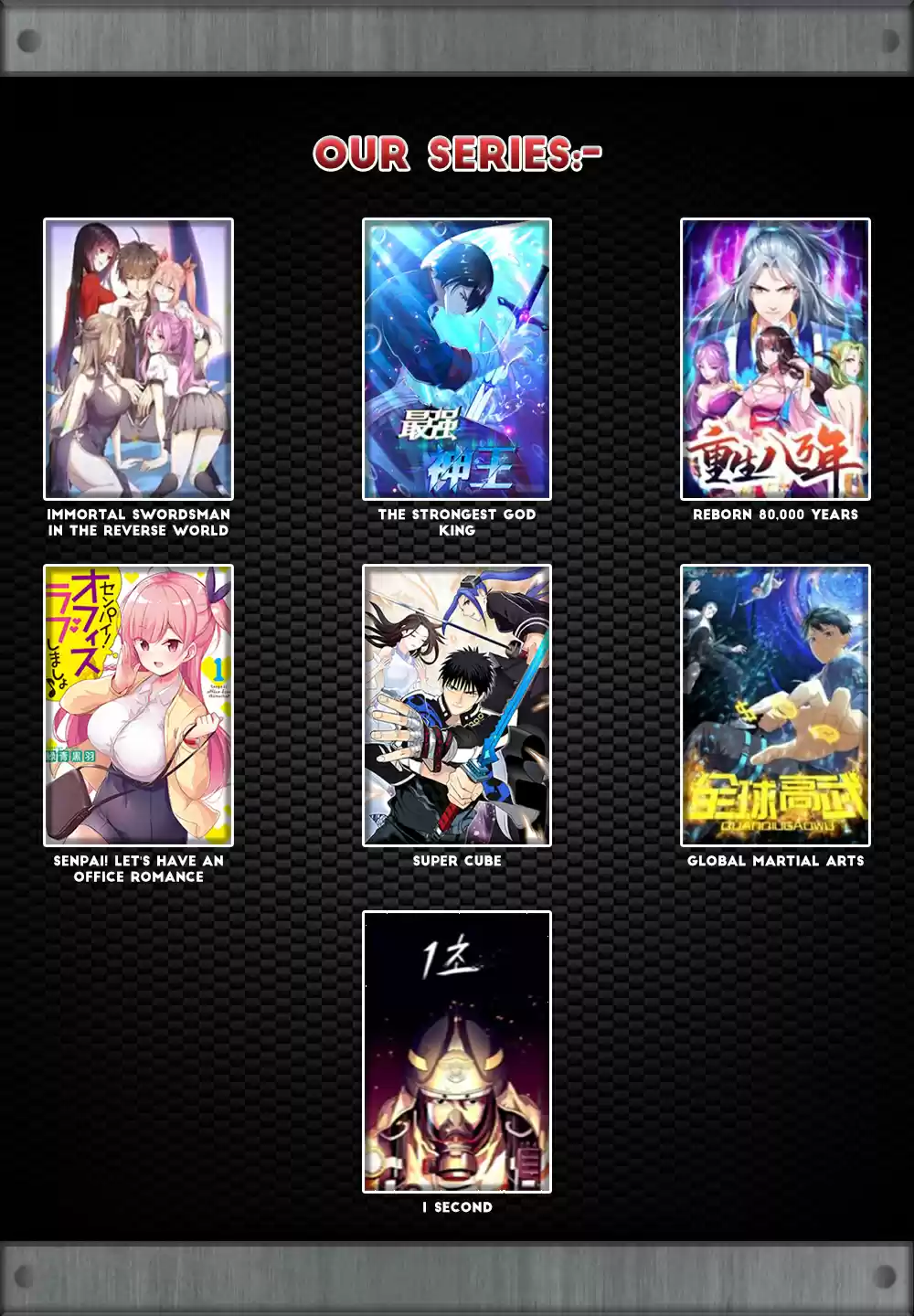 Immortal Swordsman in The Reverse World Ch. 87