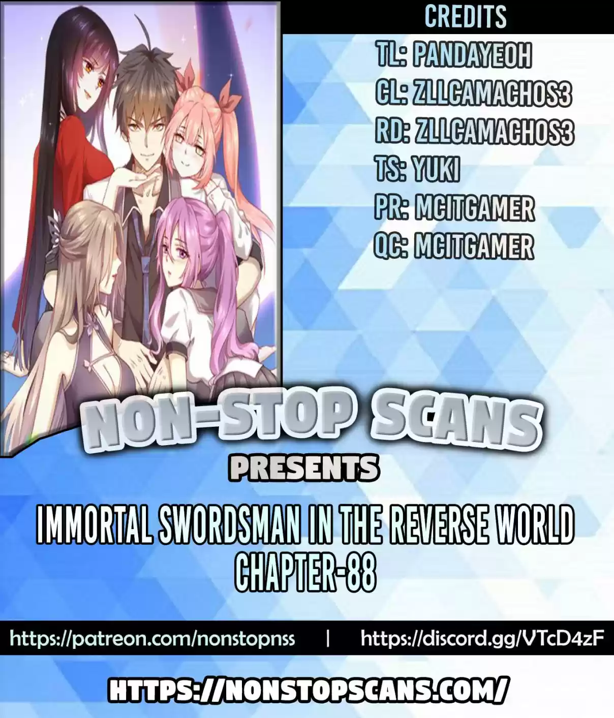 Immortal Swordsman in The Reverse World Ch. 88