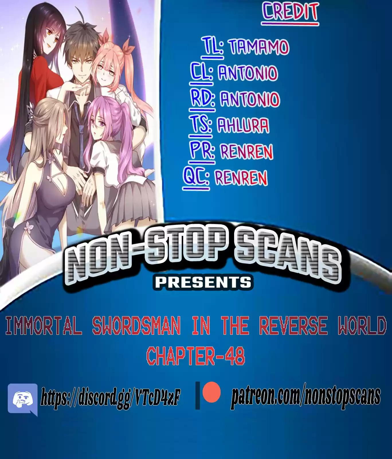 Immortal Swordsman in The Reverse World ch.48