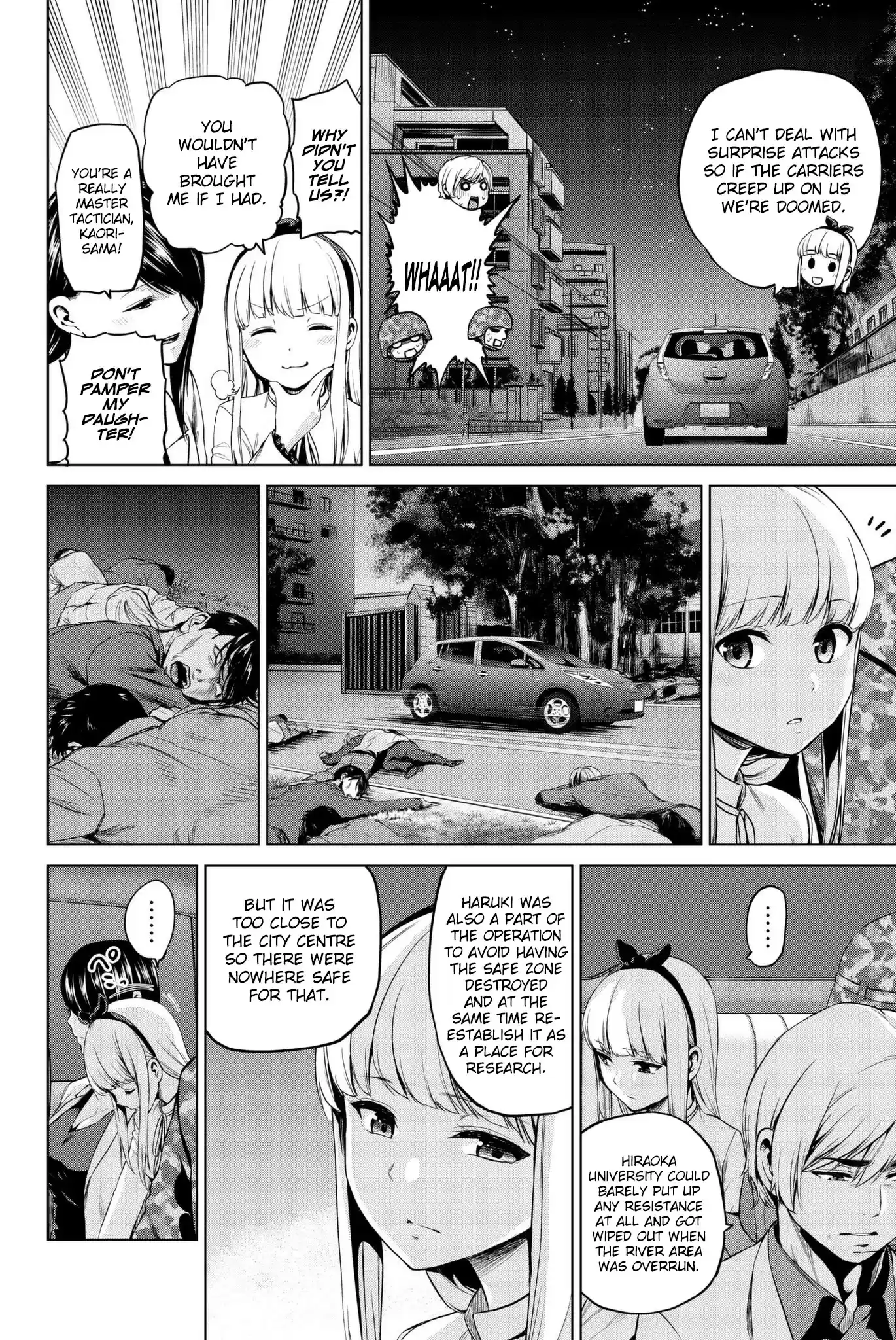 Infection Chapter 98: To Hiraoka University!