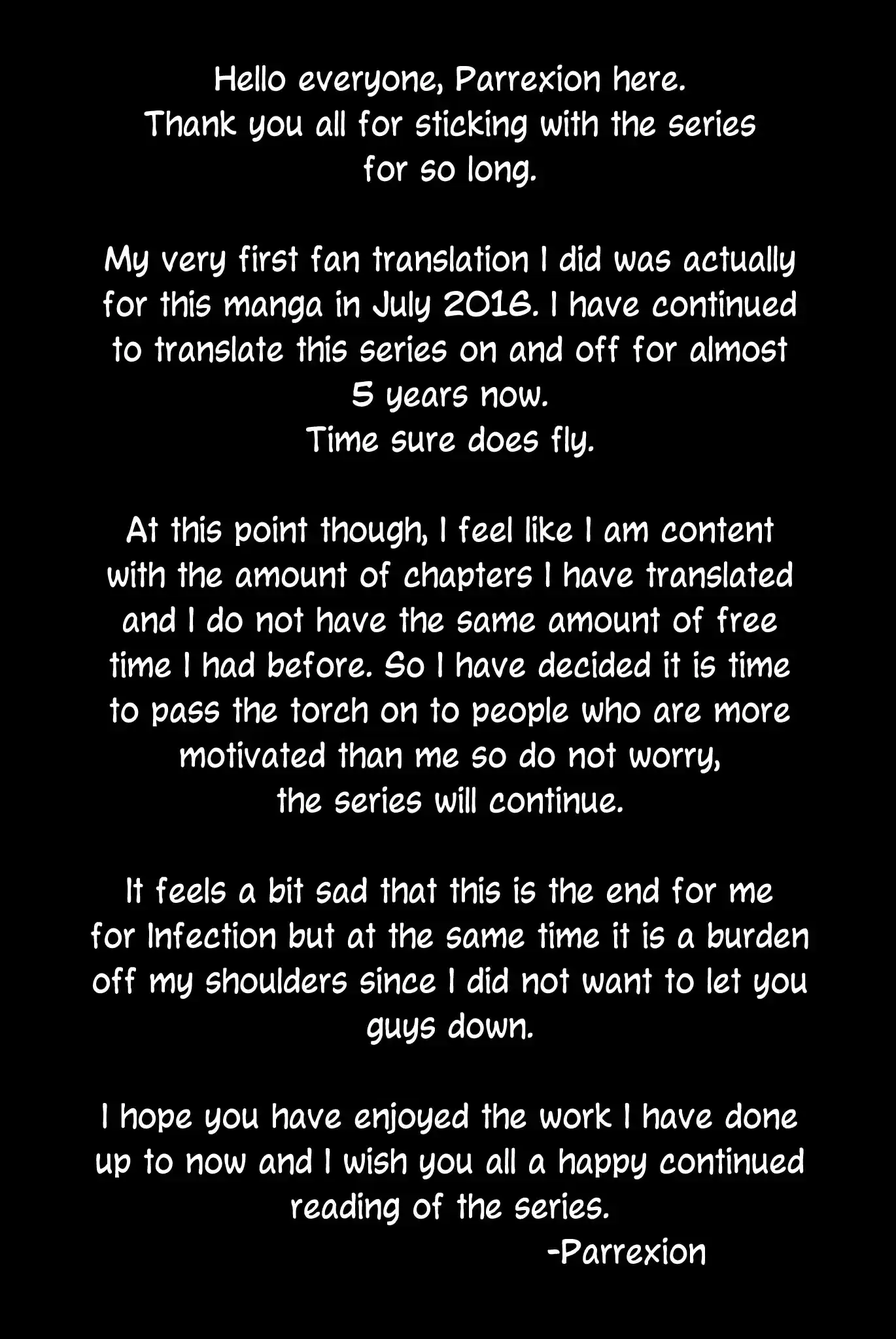 Infection Chapter 98: To Hiraoka University!