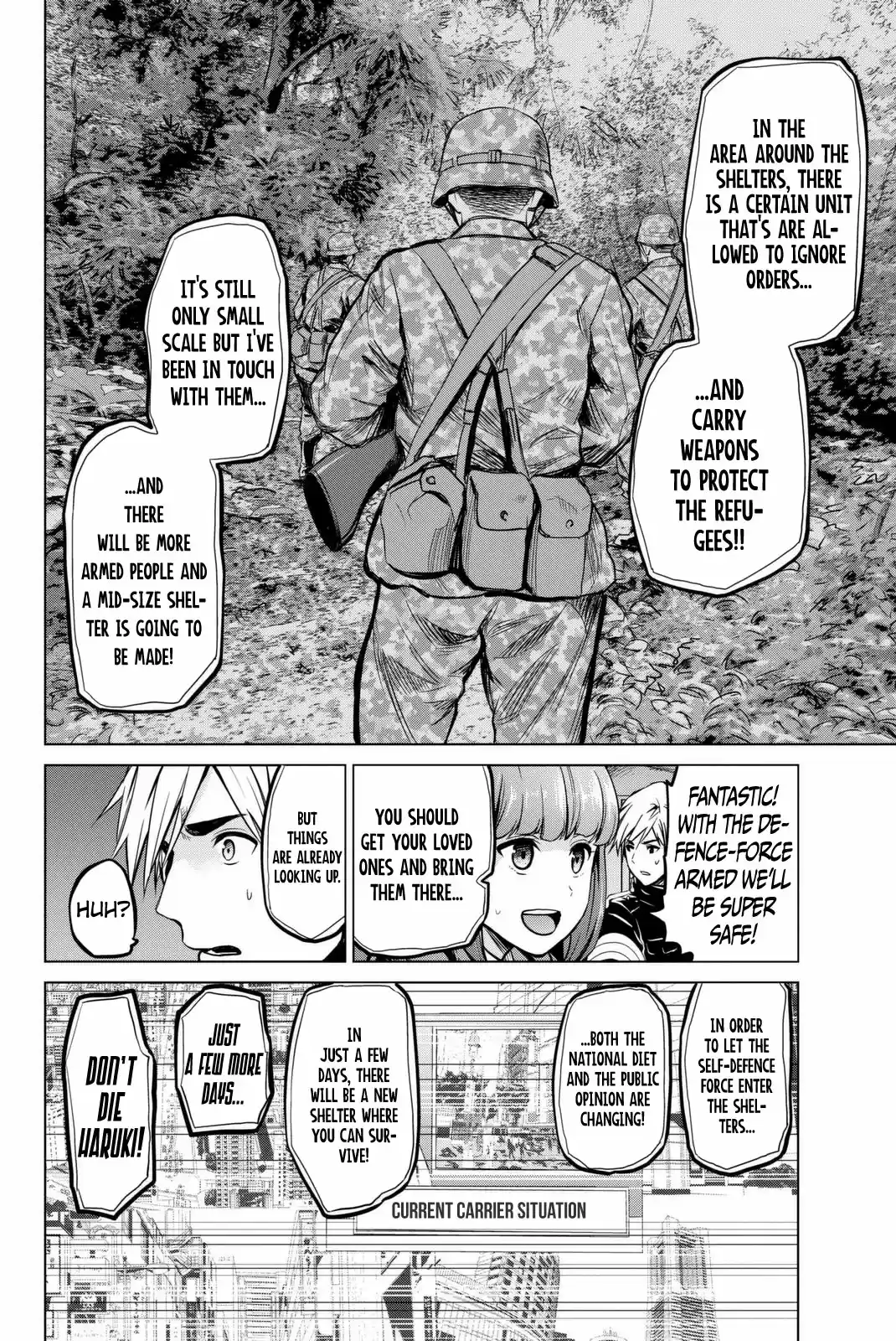 INFECTION Vol. 7 Ch. 52 A story of love and war