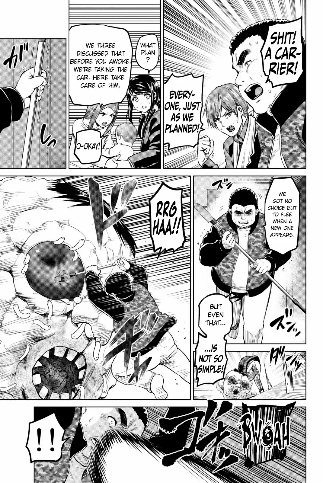 Infection Vol. 7 Ch. 56 Survival priority order