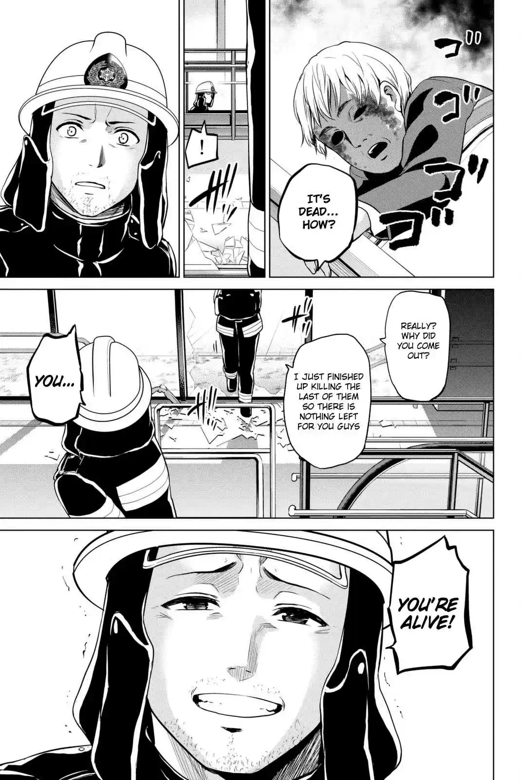 Infection Vol. 8 Ch. 61 Satsuki vs Helmet
