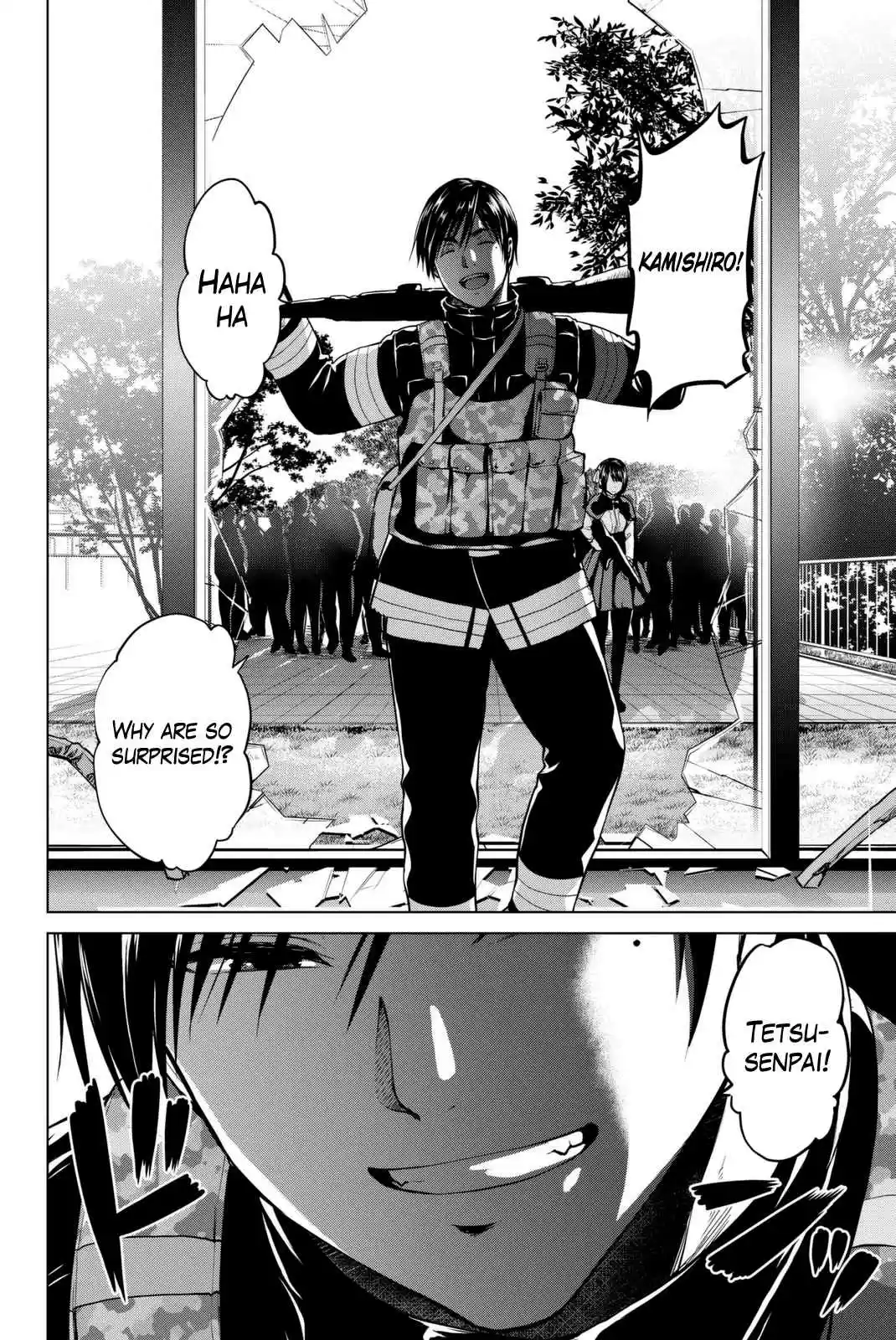 Infection Vol. 8 Ch. 61 Satsuki vs Helmet