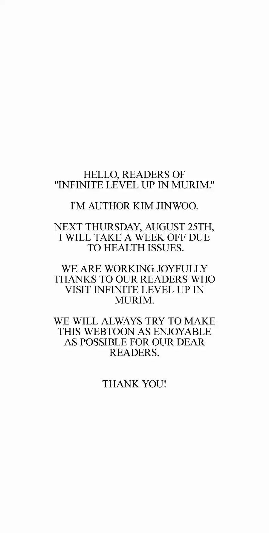 Infinite Level up in Murim 126