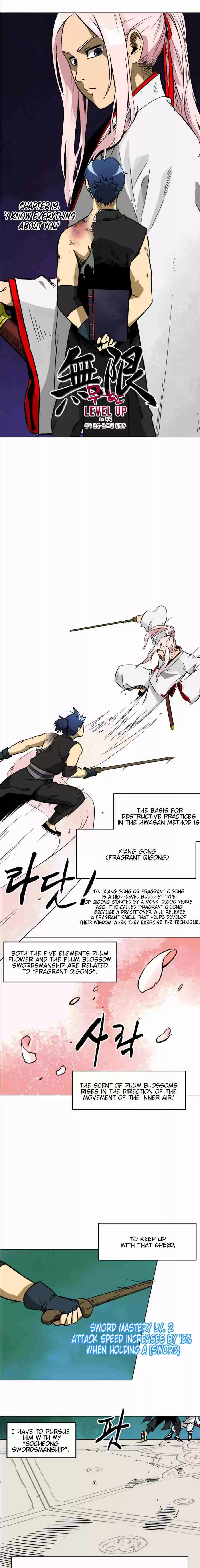 Infinite Level Up in Murim 19 i know everything about you'