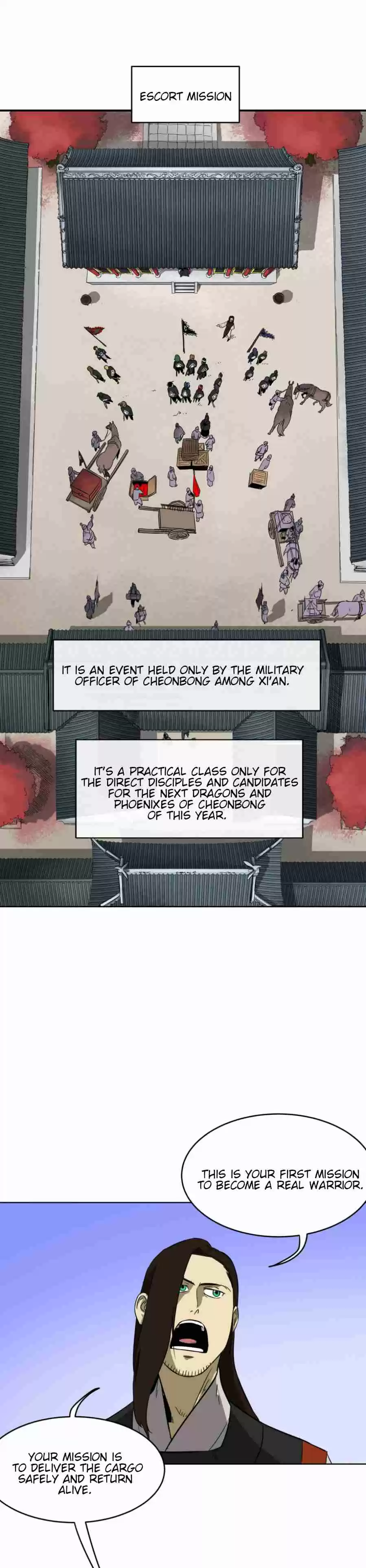 Infinite Level Up in Murim 23 escort mission