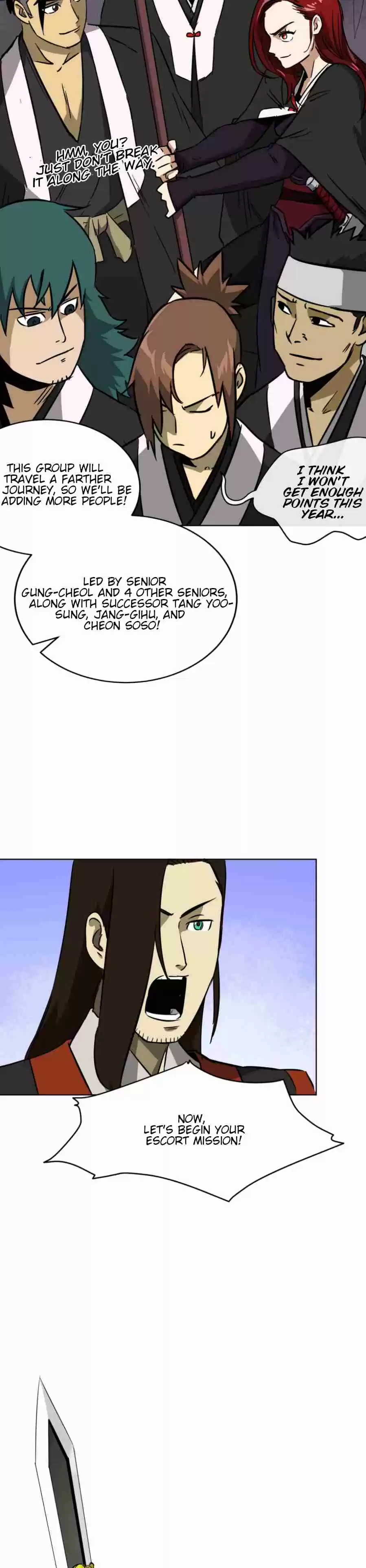 Infinite Level Up in Murim 23 escort mission