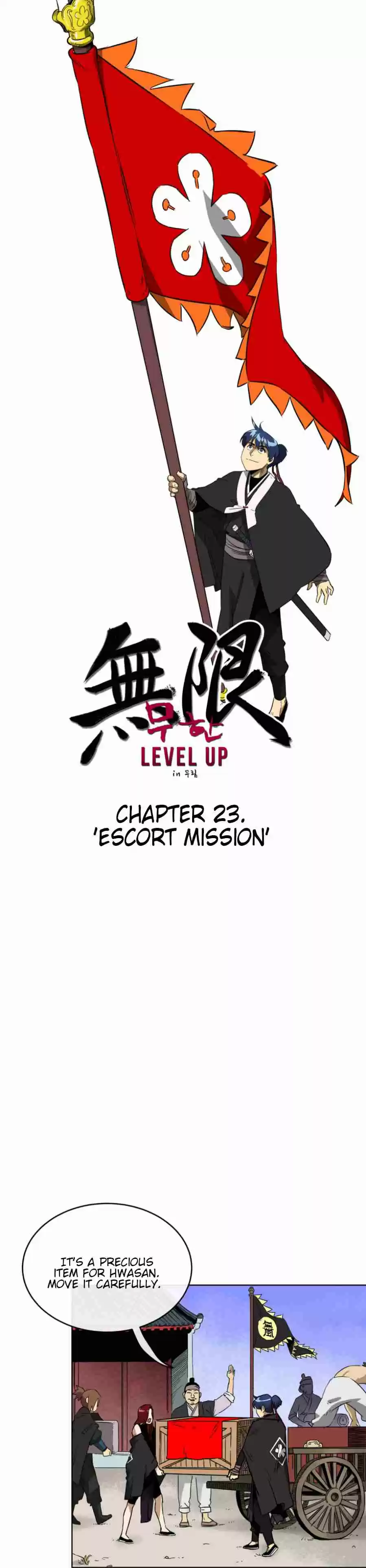 Infinite Level Up in Murim 23 escort mission