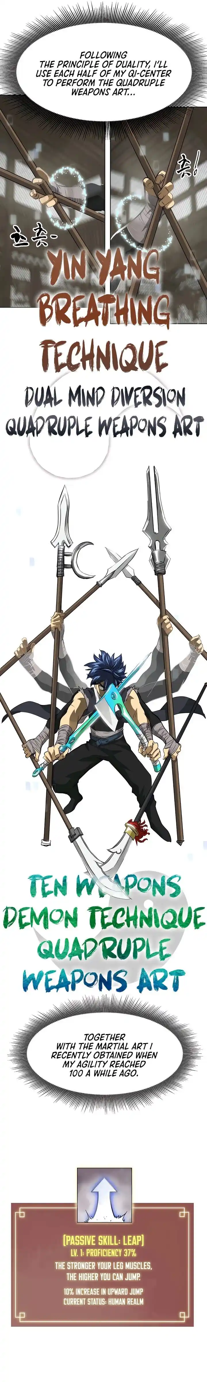 Infinite Level up in Murim Ch.131