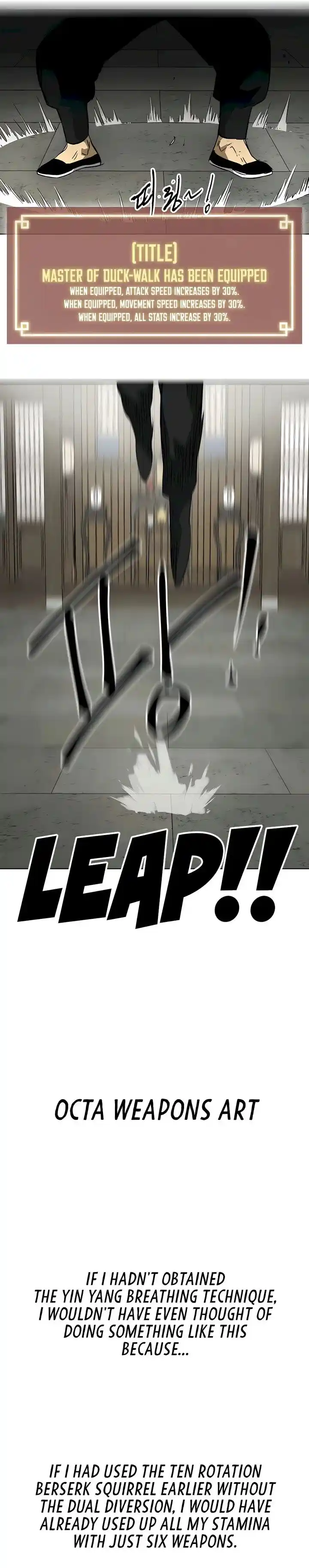 Infinite Level up in Murim Ch.131