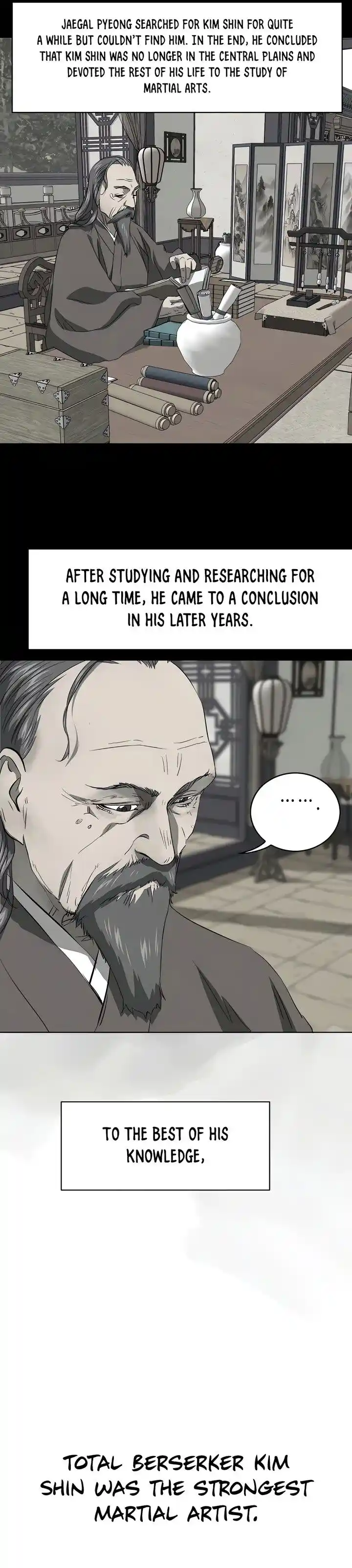 Infinite Level up in Murim Ch.131