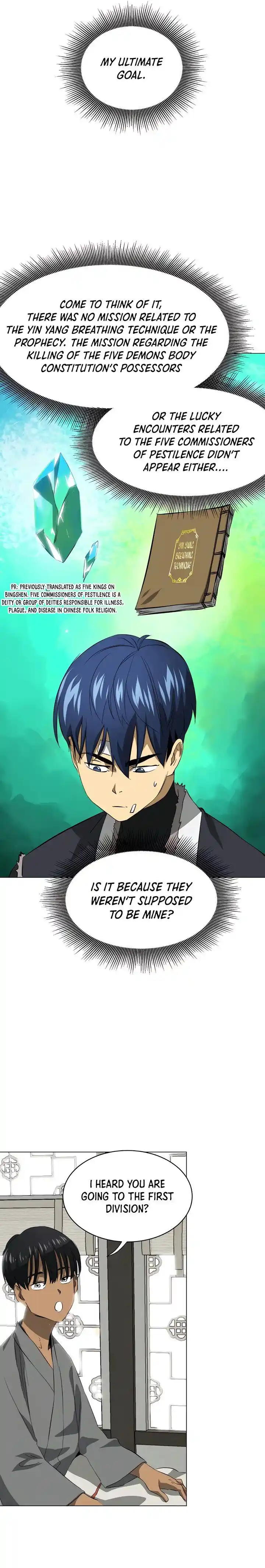 Infinite Level up in Murim Ch.132