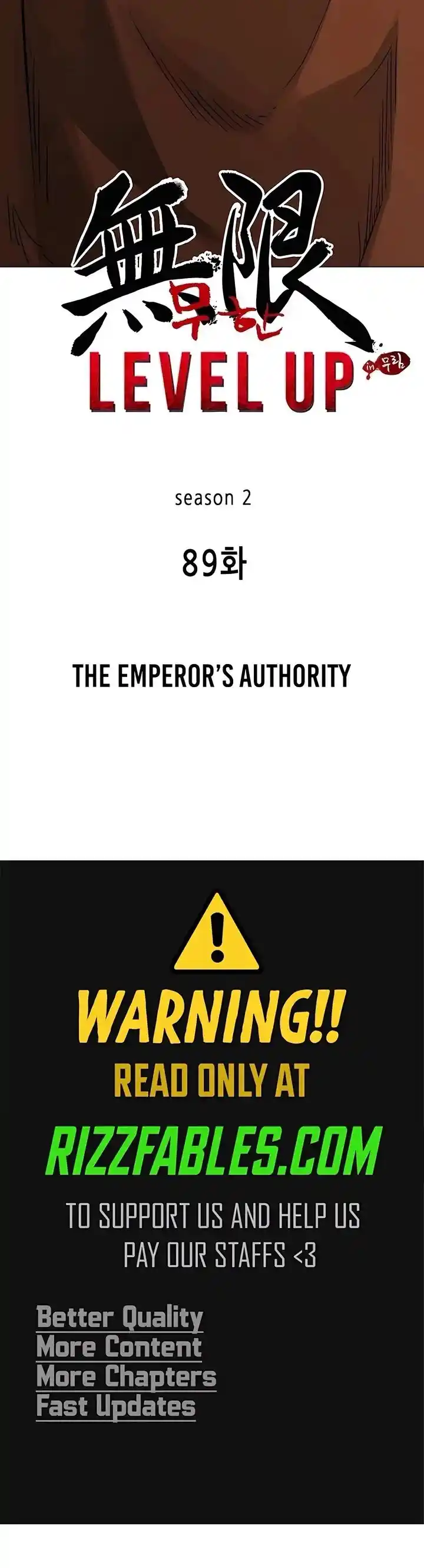 Infinite Level up in Murim Ch.218