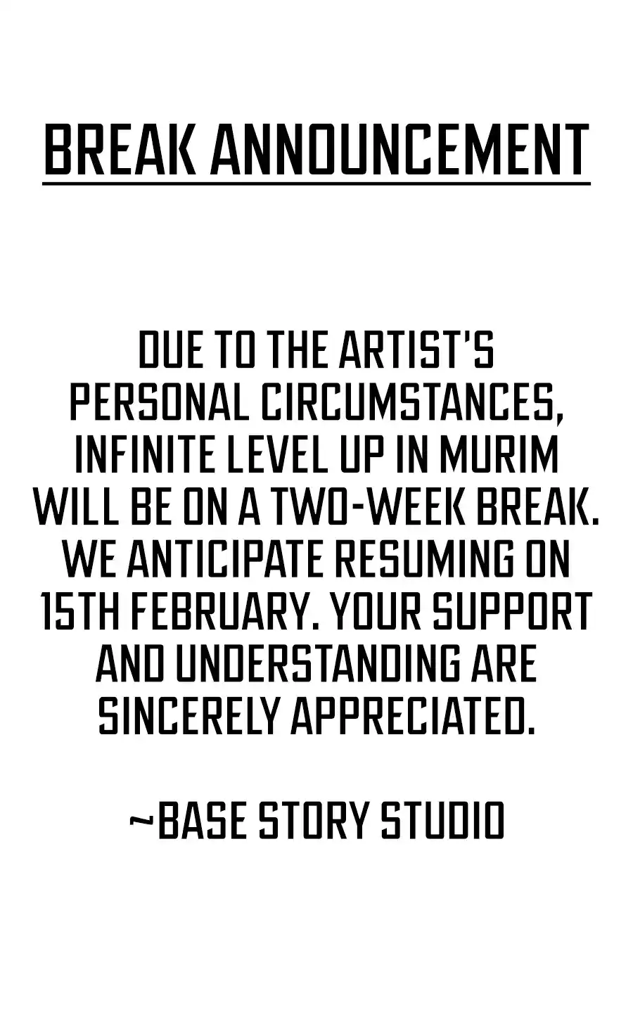 Infinite Level Up In Murim Chapter 182.5