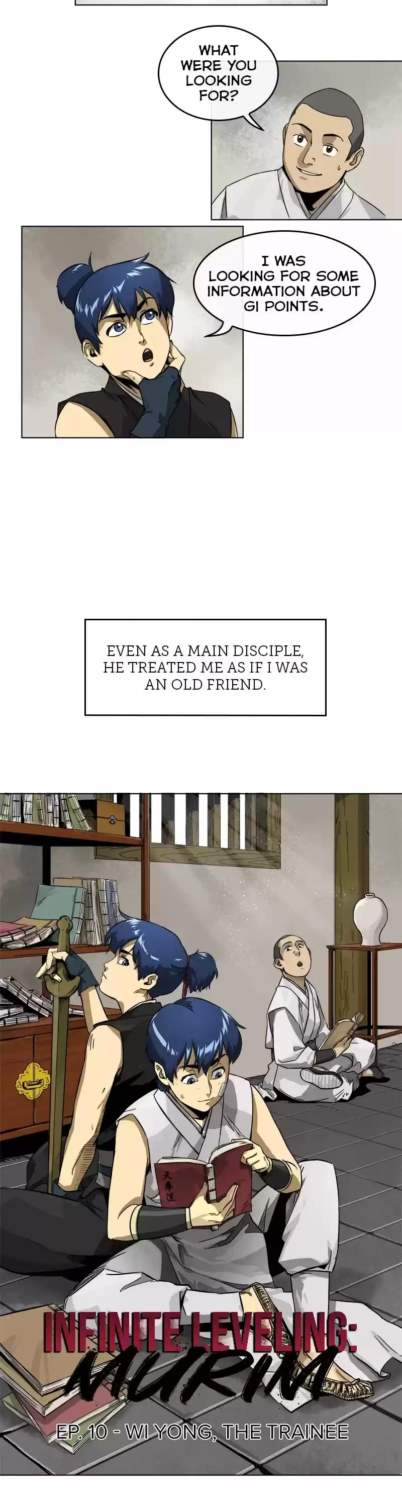 Infinite Leveling: Murim Chapter 10: Ep. 10 - Wi Yong, The Trainee