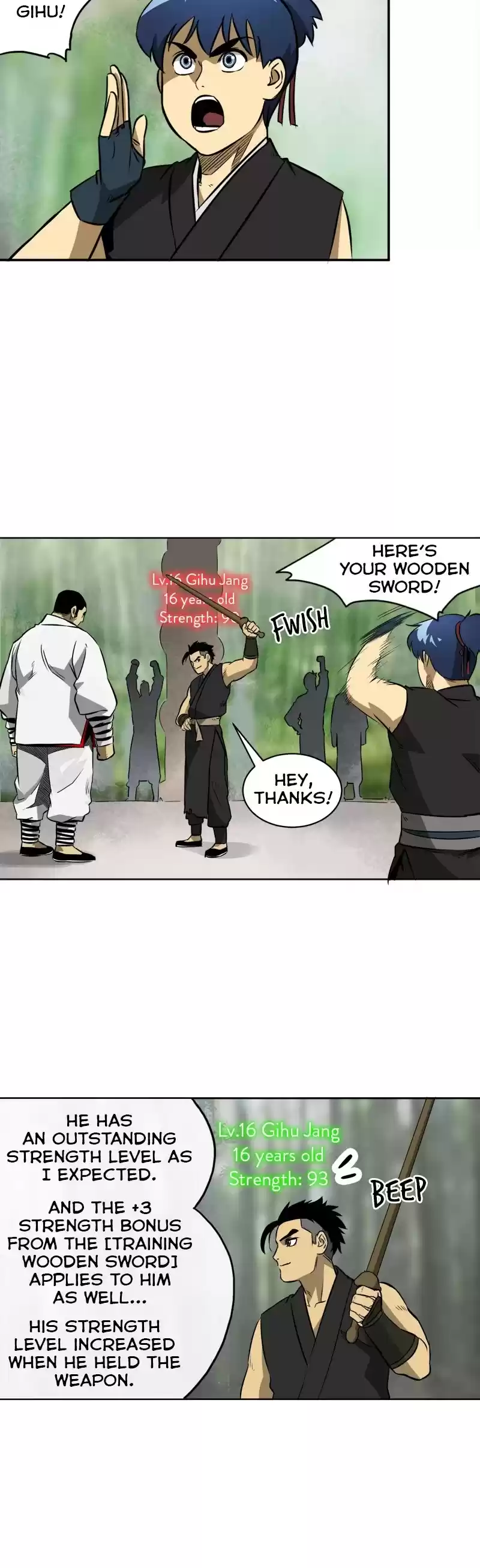 Infinite Leveling: Murim Chapter 16: Ep. 16 - Jeung Myeong, The Virtuous Blossoming Palm