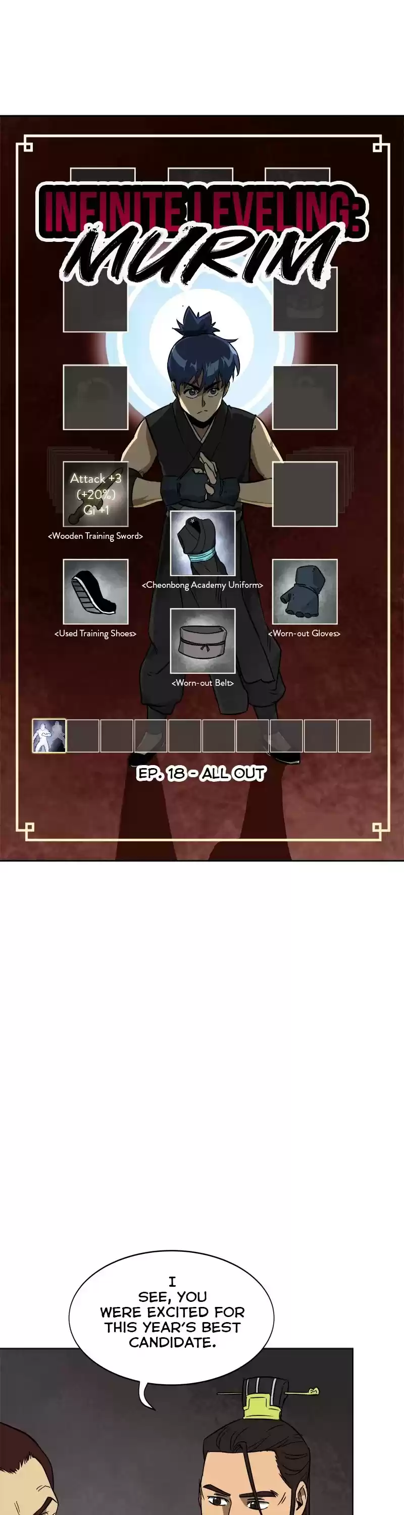 Infinite Leveling: Murim Chapter 18: Ep. 18 - All Out