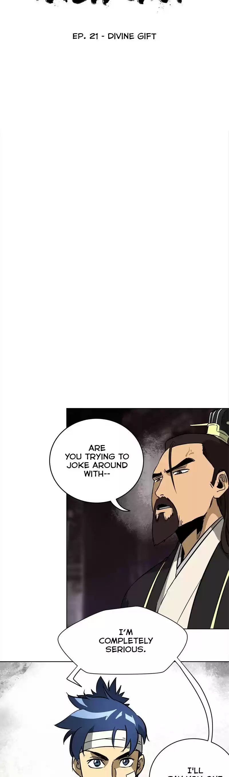 Infinite Leveling: Murim Chapter 21: Ep. 21 - Divine Gift